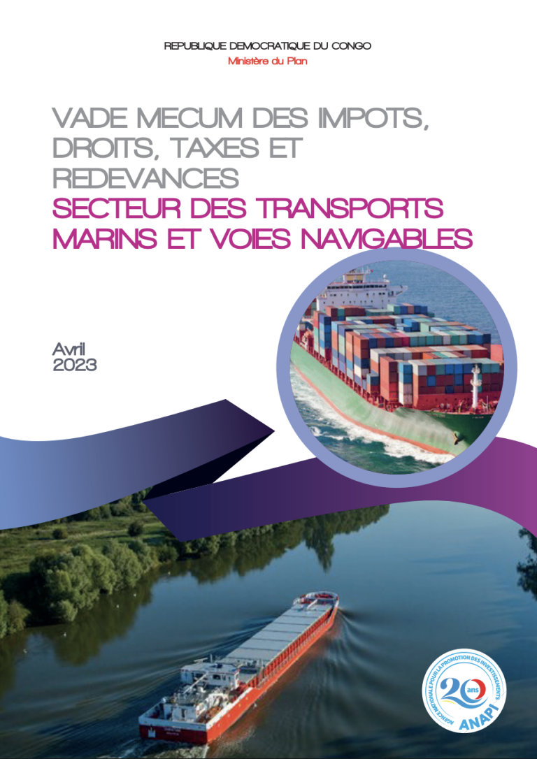 Vade-mecum - TRANSPORTS MARIN ET VOIES NAVIGABLES