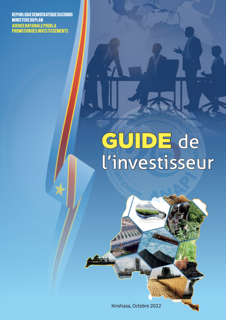 Guide de l'investisseur ANAPI RDC